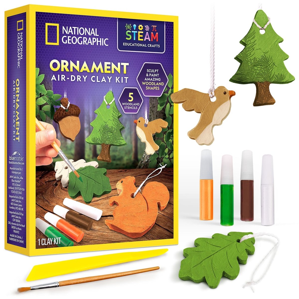 NG AIR - DRY CLAY POTTERY CRAFT KIT - Premium for Kids in Qatar | Toysaro.com